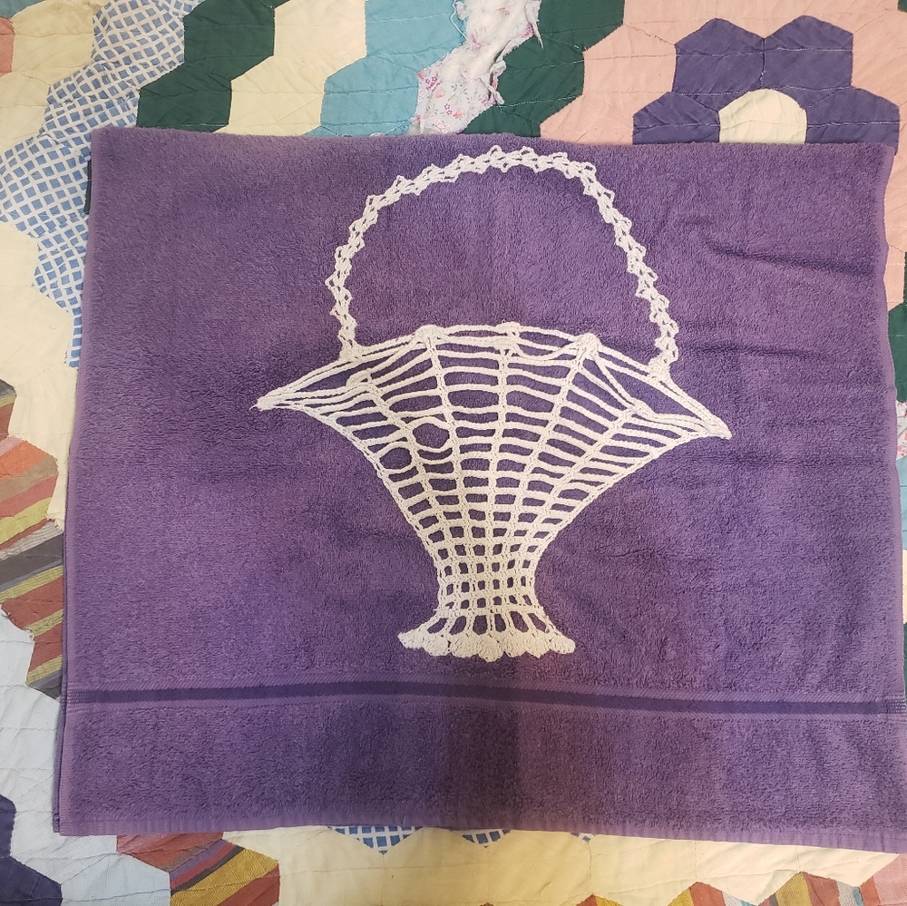 Decorative Towel Basket